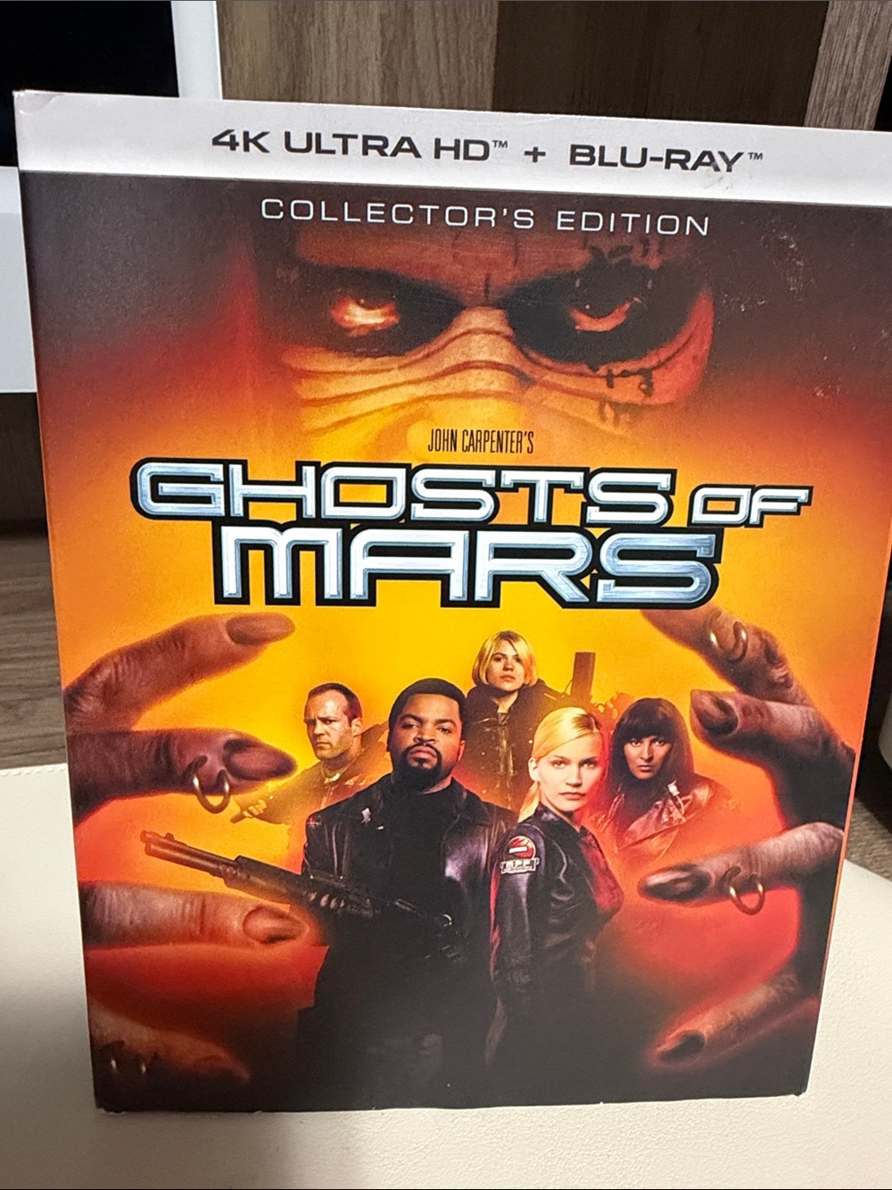 Ghosts of Mars - 4K UHD + Blu-ray With Slipcover - Brand New